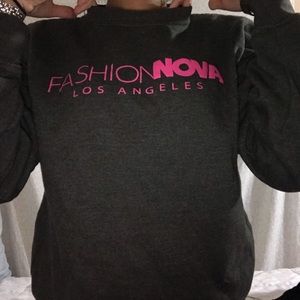 Fashion nova pullover sweatshirt